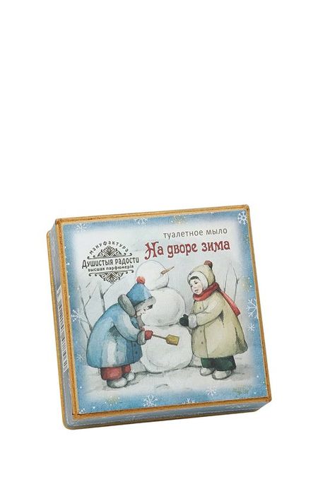 Мыло в подарочной коробке На дворе зима Душистыя радости 1290₽