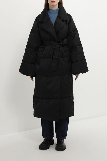 Пальто утепленное с отложным воротником ELEGANZZA 16950₽