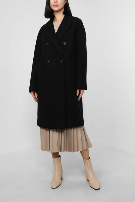 Двубортное пальто из шерсти SABRINA SCALA 11980₽