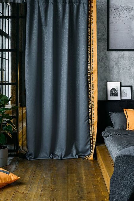 Штора с принтом Dont cross Moroshka 2812₽