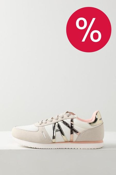 Кроссовки комбинированные Exchange Armani 13990₽