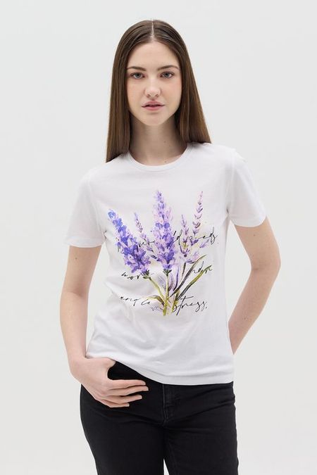 Футболка хлопковая с принтом OVS 1790₽