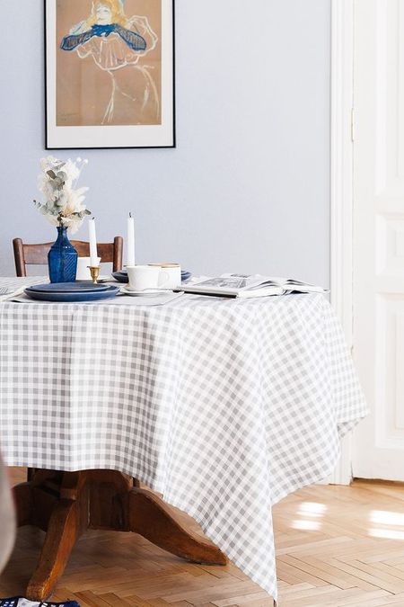 Скатерть в клетку Виши SaintSpirit