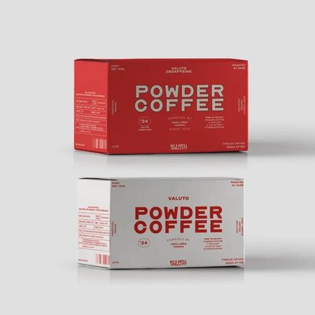 Кофе в порошке Baluto Большая упаковка 50 штук Decaffeinated powder coffee