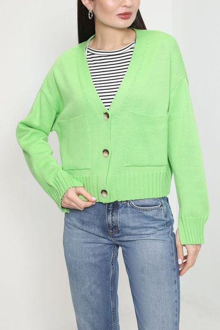 Хлопковый кардиган на пуговицах BELUCCI 1890₽