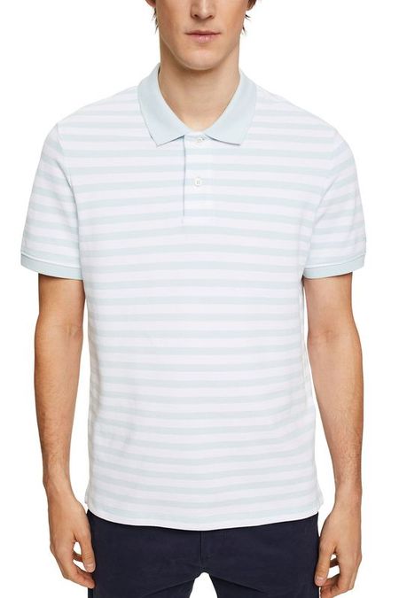 Однотонное поло из хлопка Esprit Casual 2750₽