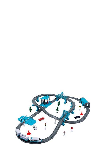 Большая игрушечная железная дорога Мой город 104 предмета Givito 5440₽