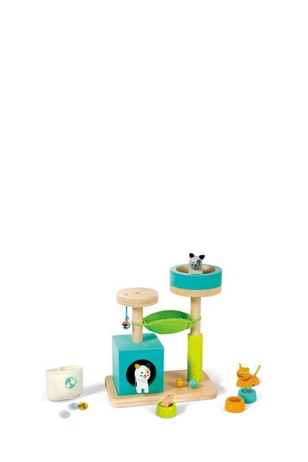 Игровой набор из 15 предметов с котятами Комната питомцев Hape 2230₽