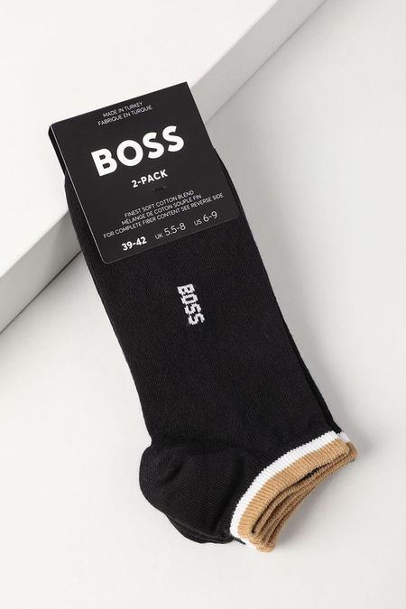 Набор из 2 пар хлопковых укороченных носков BOSS 1790₽