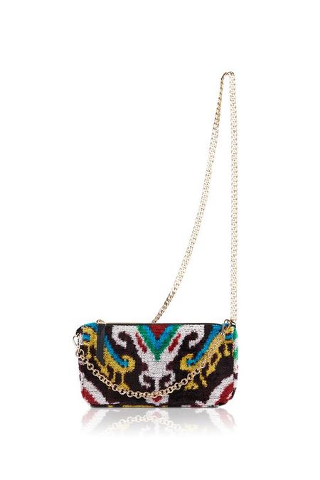 Клатч-конверт-косметичка из шелка MICHEL KATANA 7650₽