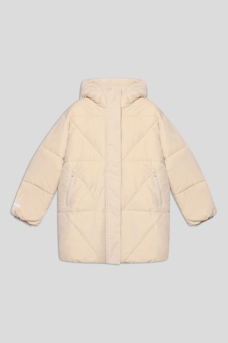 Пальто утепленное с капюшоном Инда Oldos 6607₽