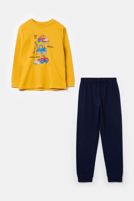 Пижама хлопковая с принтом OVS 1390₽