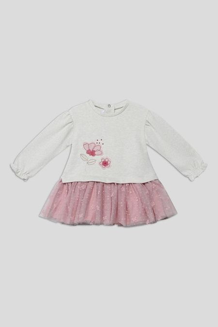 Платье комбинированное с юбкой из сетки Mayoral 2590₽