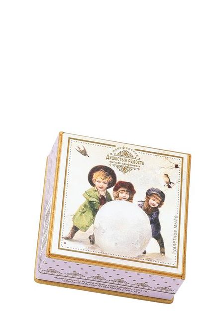 Мыло в подарочной упаковке Лила флери Душистыя радости