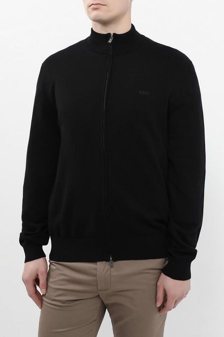 Кардиган хлопковый на молнии BOSS 13640₽