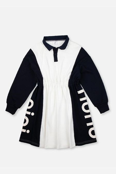 Платье хлопковое с принтом nininono 5392₽