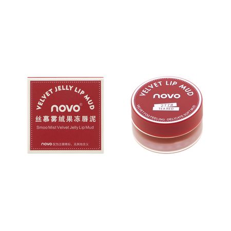 Помада для губ NOVO VELVET JELLY LIP MUD муссовая тон 277
