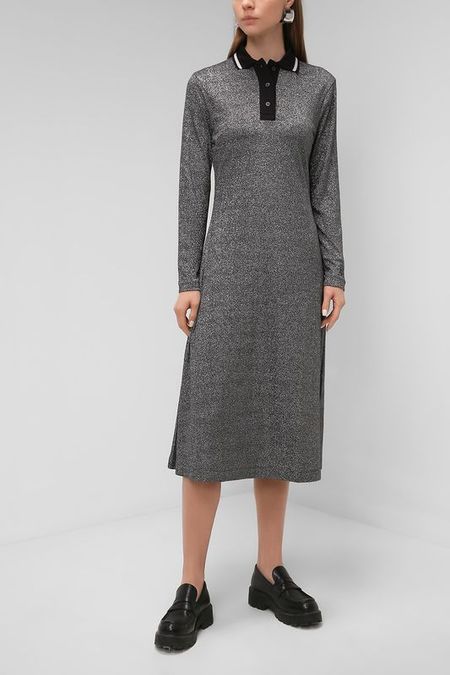 Платье миди с отложным воротником Tommy Hilfiger 8990₽