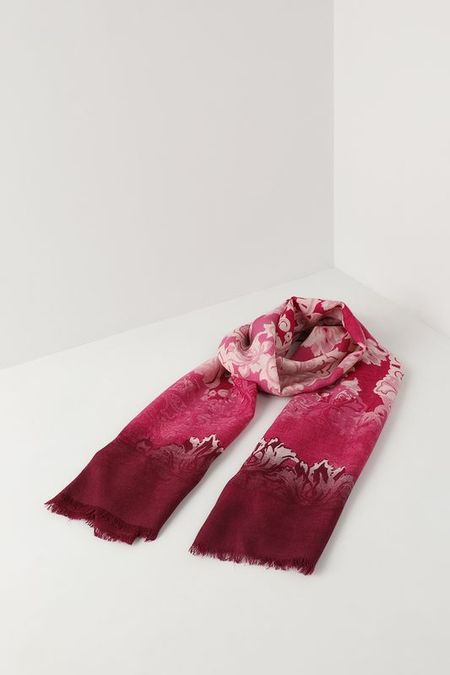 Шарф из шерсти и шелка с принтом DI DANELI