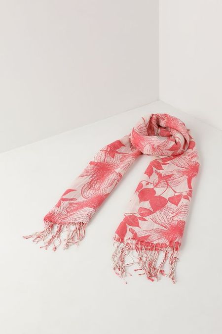 Шарф из шерсти и шелка с принтом DI DANELI