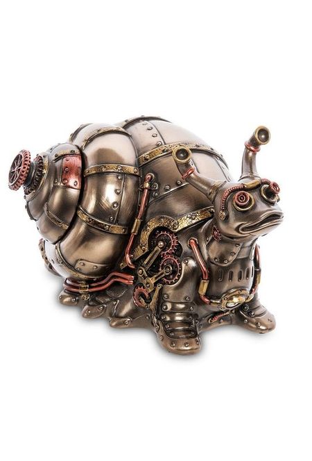 Статуэтка-шкатулка в стиле Стимпанк «Улитка» FarVerri