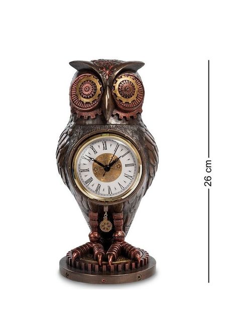 Статуэтка-часы в стиле Стимпанк ''Сова'' FarVerri