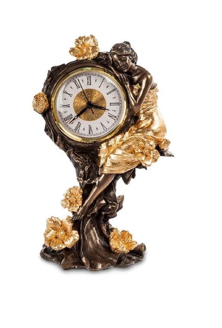 Часы ''Девушка и розы'' FarVerri