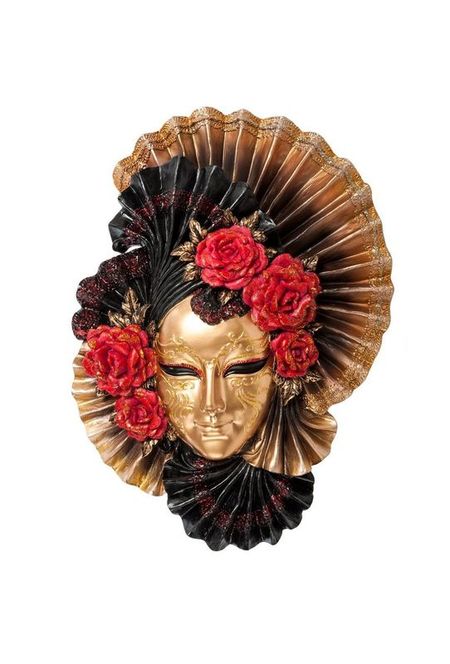 Венецианская маска «Пионы» FarVerri