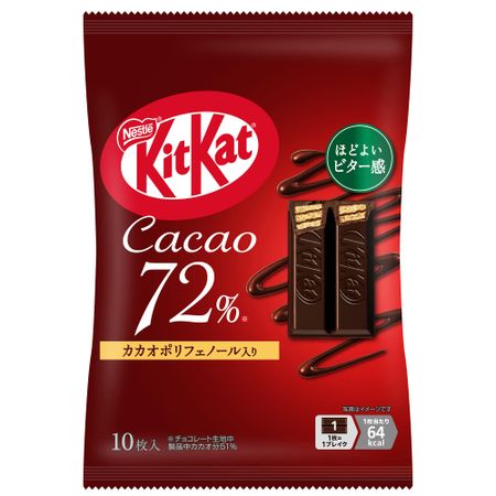 Nestle Japan KitKat Какао 72 10 штук x 12 пакетов