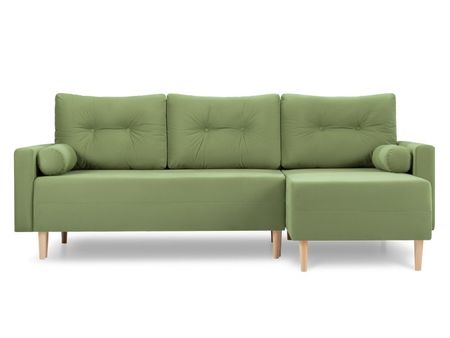 Диван угловой divanru Нумо Velvet Olive 49990₽