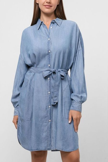 Платье-рубашка со съемным поясом BOSS 12590₽