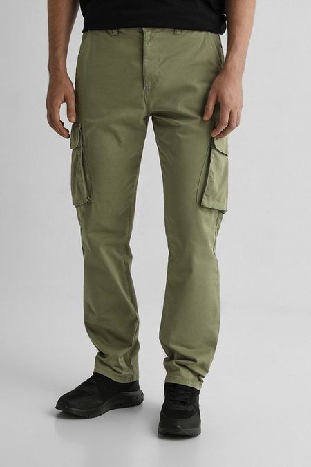 Брюки хлопковые с карманами Blend 3862₽