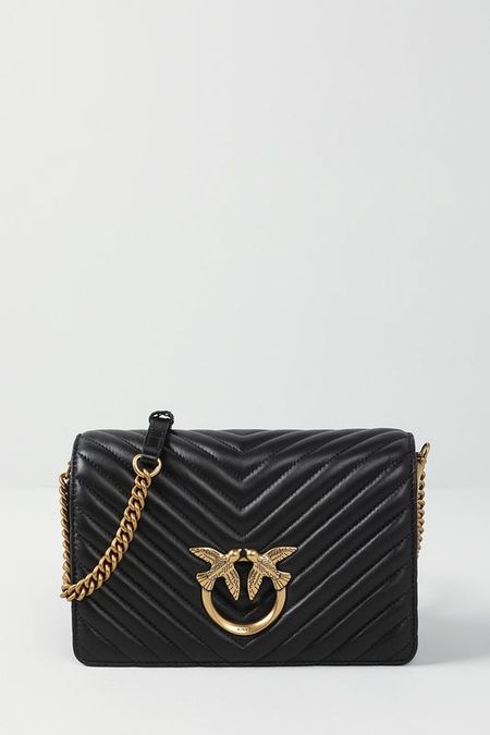 Кожаная сумка кросс-боди Love Click Pinko 38490₽