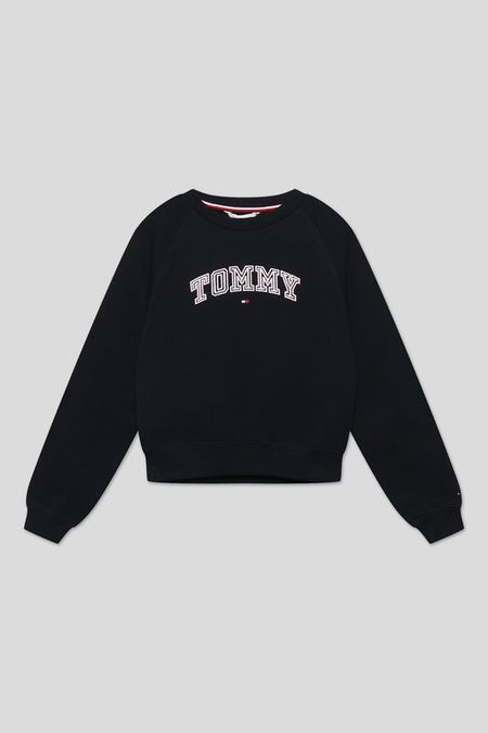 Свитшот хлопковый с логотипом Tommy Hilfiger 5767₽