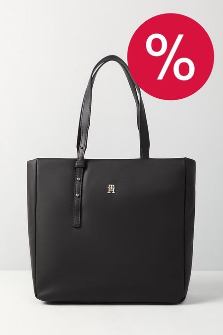 Сумка шоппер с логотипом бренда TH Soft Tommy Hilfiger 13990₽