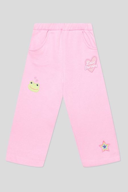Брюки хлопковые с принтом LOVE THERAPY 1777₽