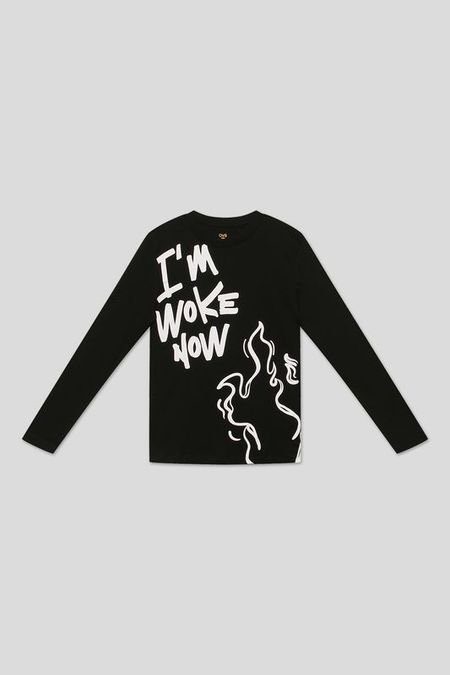 Лонгслив хлопковый с принтом OVS 620₽