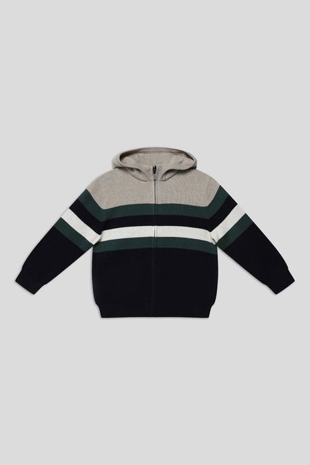 Кардиган хлопковый с капюшоном на молнии Mayoral 2590₽