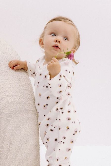 Набор из 2 хлопковых комбинезонов с принтом Artie 1390₽