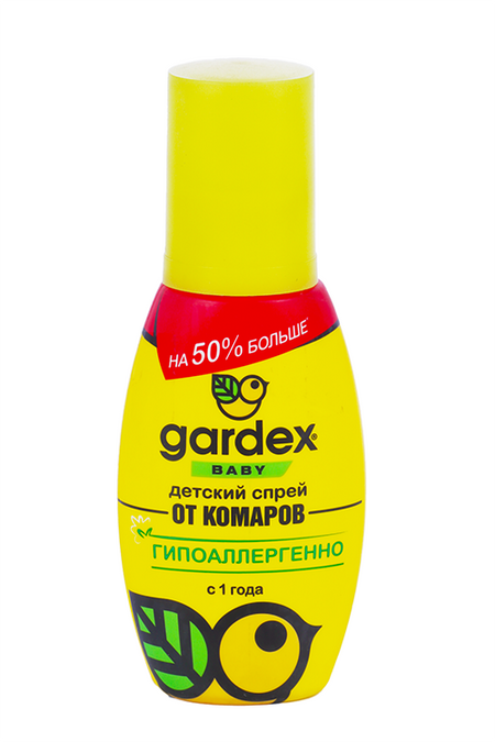 Спрей Гардекс Бэби от комаров ддетей 75 мл 384₽