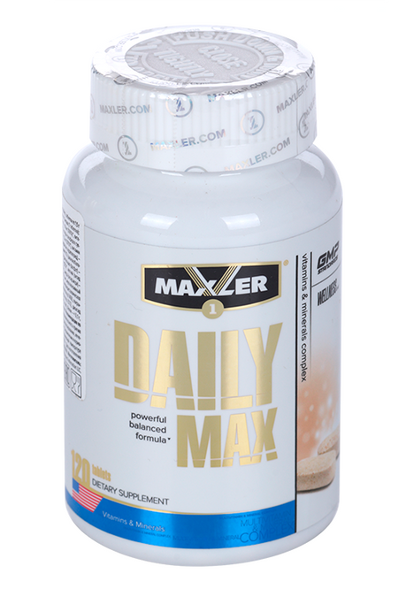 Комплекс Макслер Дэйли Макс витаминный, 120 шт, таблетки