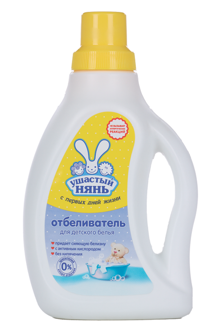 Отбеливатель жидкий Ушастый нянь ддетского белья 750 мл 122₽