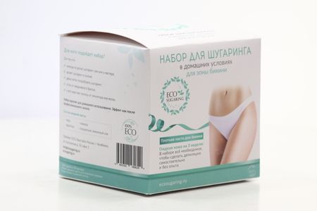 Набор Ecosugaring дшугаринга бикини сахар пастагельталькшпатели 7 штполоски 33 штсливки 687₽