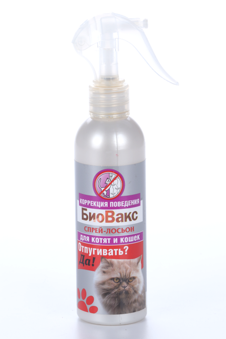 Спрей-лосьон БиоВакс дкошек отпугиватьда 24510 180 мл 177₽