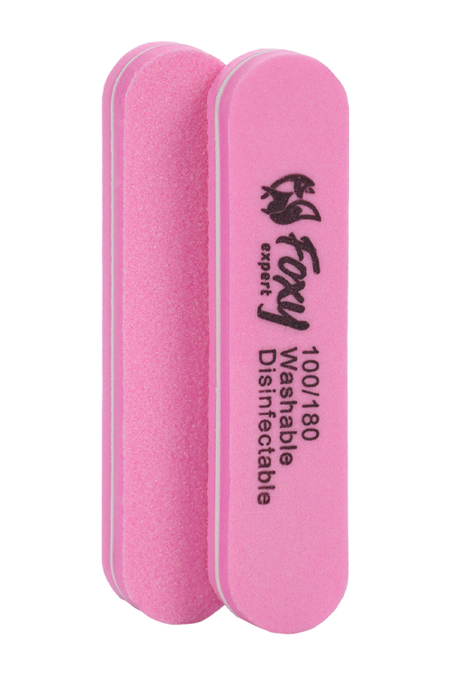 Баф FOXY EXPERT овальный короткий 100180 розовый 14₽