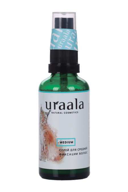 Спрей Uraala дфиксации волос medium ХИТ 50 мл uraala034 284₽