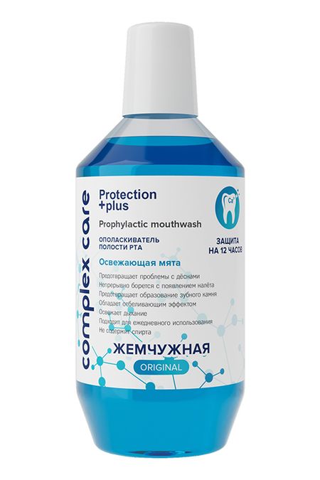 Ополаскиватель для полости рта ЖЕМЧУЖНАЯ Освежающая мята 600мл 220₽
