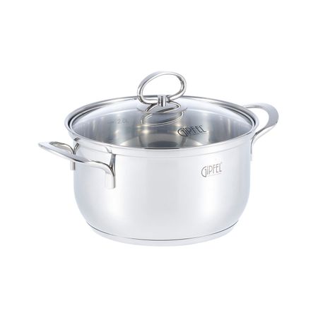 Кастрюля из нержавеющей стали Gipfel Sofia 2317 18 см22 л 5490₽