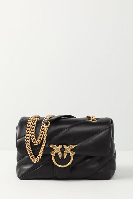 Сумка кросс-боди кожаная стеганая Pinko 39890₽