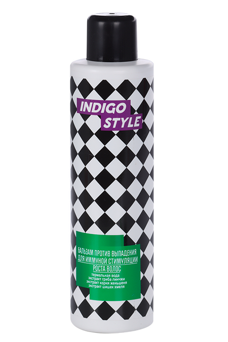 Бальзам Индиго Стайл Укрепляющий д/иммунной стимуляции роста волос, 1 000 мл
